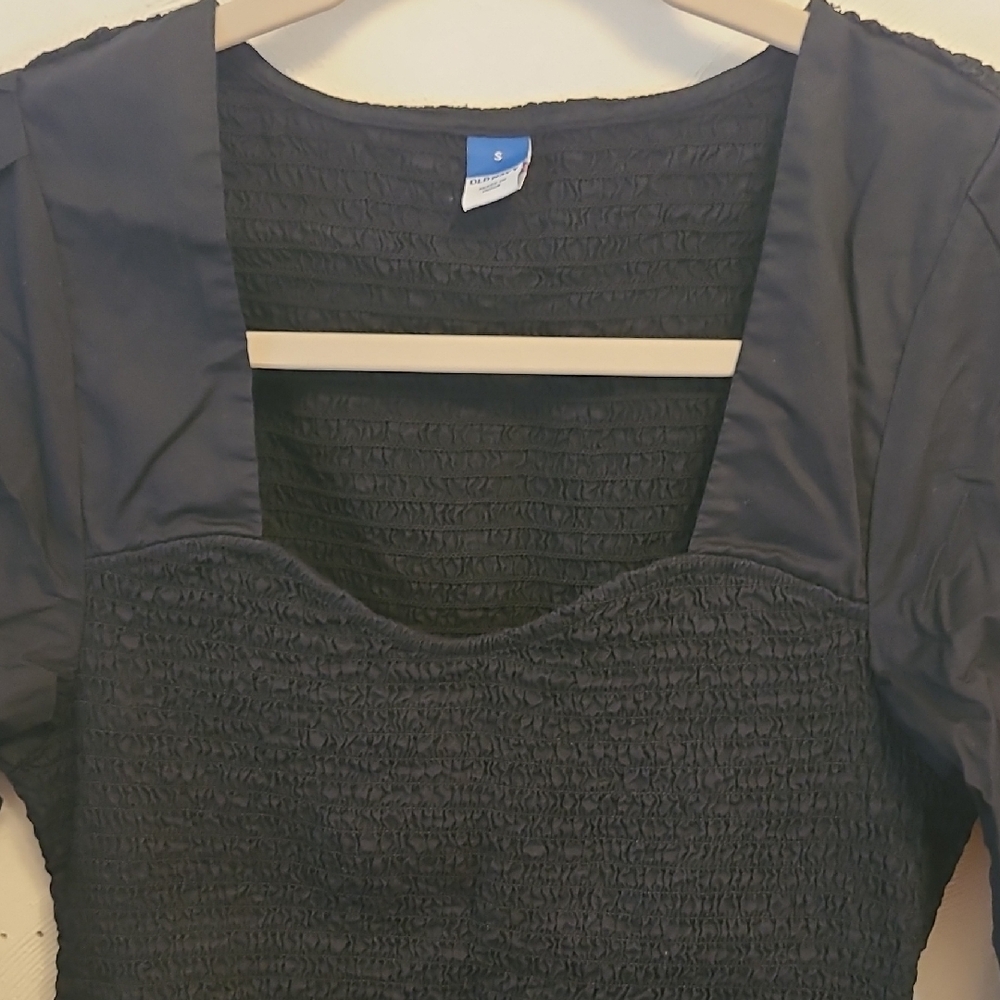 Old Navy Elegant Black Long Sleeve Dress - Picture 10 of 14